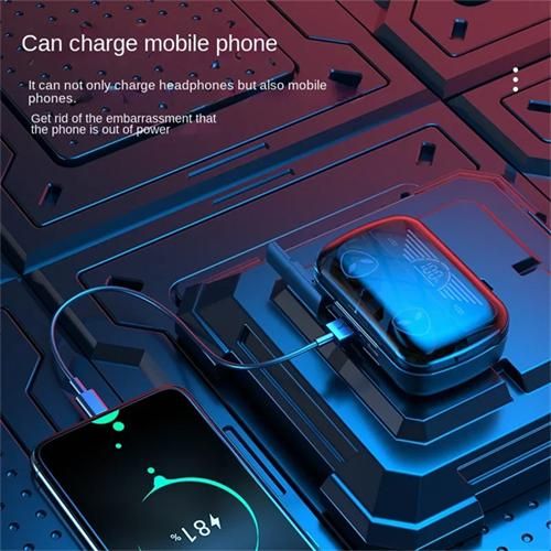 Wireless Bluetooth Headphones V5.3 Hifi 9D Bass In-Ear Earbuds