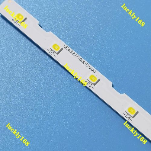 LED backlight strip(2) for Samsung 43NU7100 UE43NU7100 UN43NU7100 UA43NU7100G UE43NU7100U AOT_43_NU7100F UE43NU7120U UE43NU7170U BN96-45954A