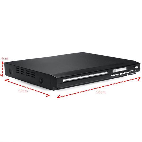 Multifunctional HD DVD Player VCD Mp3 Mp4 USB Film Home + Remote Control