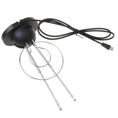 AUGUSTINE Portable Indoor Antenna Convenient Rabbit Ear Antenna TV Antenna Universal Mini HD Digital Receiver HDTV Receive Strong Signal TV Aerial/Multicolor