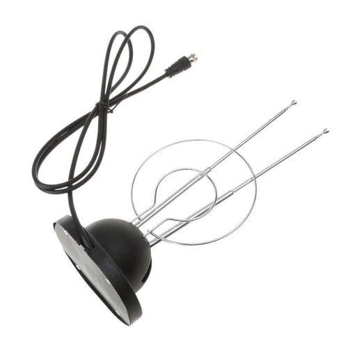 AUGUSTINE Portable Indoor Antenna Convenient Rabbit Ear Antenna TV Antenna Universal Mini HD Digital Receiver HDTV Receive Strong Signal TV Aerial/Multicolor