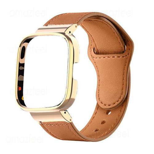 Strap Metal Case Protector For Redmi Watch 3 Active Bracelet For Redmi Watch 2 Lite/mi Watch Lite Protective Cover Frame