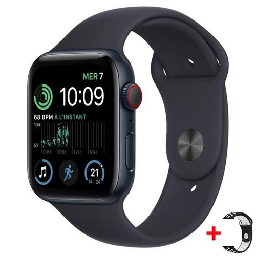Ladies Black Dual Strap Smart Watch T55 Bluetooth Health Watch