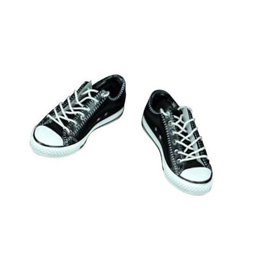 1/6 Ladies Canvas Shoes Flats Sneakers Fits 12"