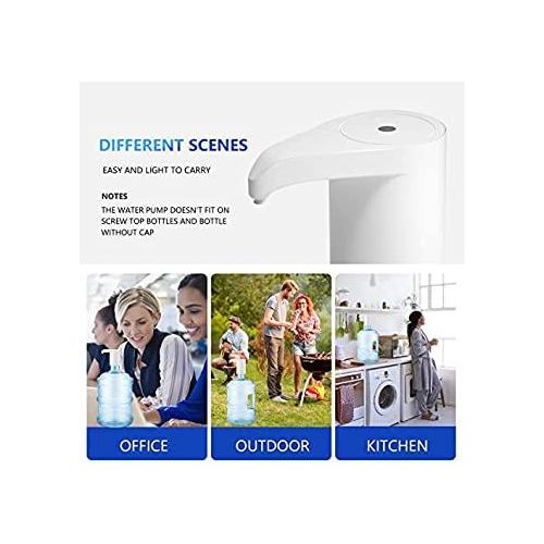 Unique Mini Electric Rechargeable  Water Dispenser-White