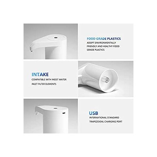 Unique Mini Electric Rechargeable  Water Dispenser-White