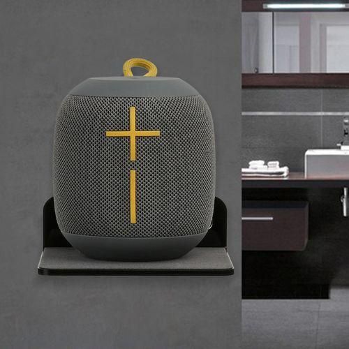Speaker Mount Holder Wall Mount Small Hanger Space Saving For Black