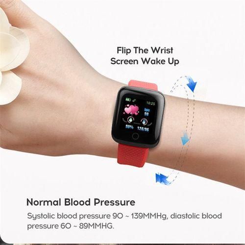 Ladies Black Smart Watch 116plus Bluetooth Sports Watch