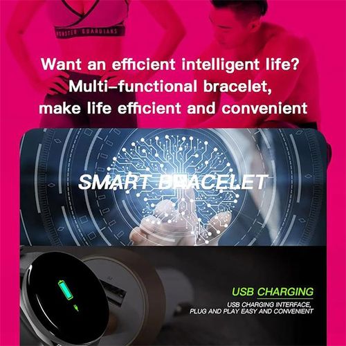 D18 1.44-inch sports smart watch round screen smart bracelet heart rate blood pressure sleep monitor