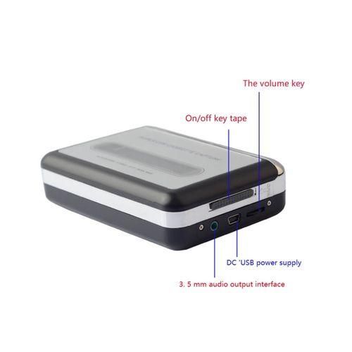 USB Cassette to MP3 Converter Capture Audio Music Player