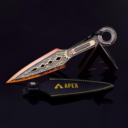 Legends Heirloom Wraith Kunai 22cm Alloy Metal Katana s Rotatable Game Model Gifts Toys for Boys