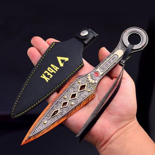 Legends Heirloom Wraith Kunai 22cm Alloy Metal Katana s Rotatable Game Model Gifts Toys for Boys
