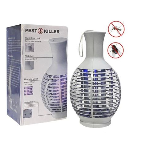 Rechargeable  Mosquito Killer Repellant With Instant Killing For All Pests-White