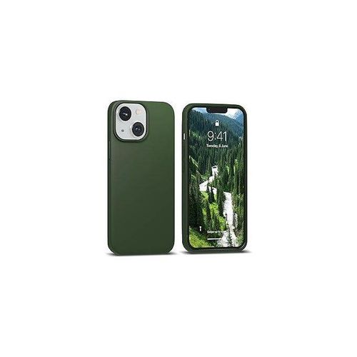 Apple Silicone Phone Case For Iphone 11 12 13 14 15 Pro Max X Xs Max Shockproof Case Cover-Green..