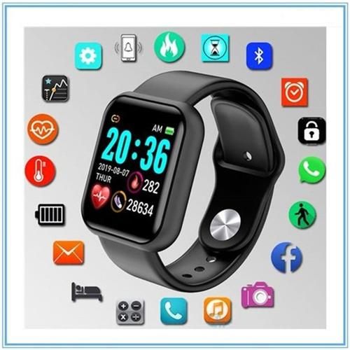 Bluetooth Sports Smart Watch Waterproof Fitness Tracker Smart Watch