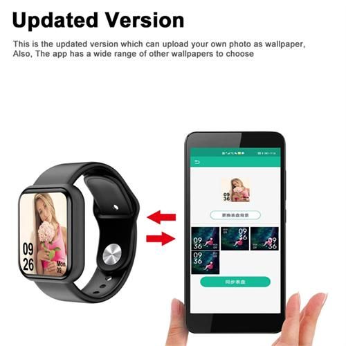 Bluetooth Sports Smart Watch Waterproof Fitness Tracker Smart Watch