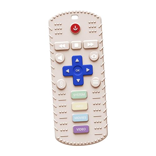 Silicone Teething Toys Early ,Sensory Toy Chew Toys, White