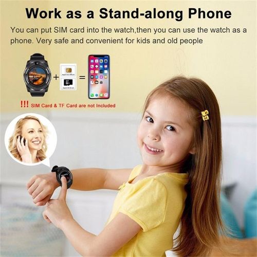 Ladies Red Smart Watch V8 Bluetooth Fashion Watch