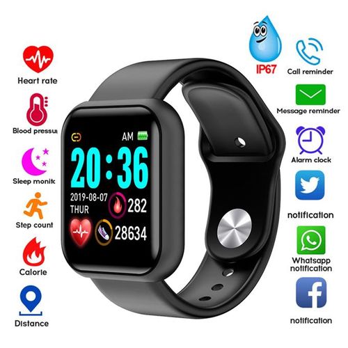 New Y68 Smart Watch Men Women Fashion Watch For Ios Android