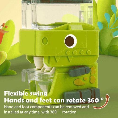 Children Dual Water Dispenser Pretend Play Toys Mini Simulation Kitchen Set Juice Cooler Lifelike Toy For Kids