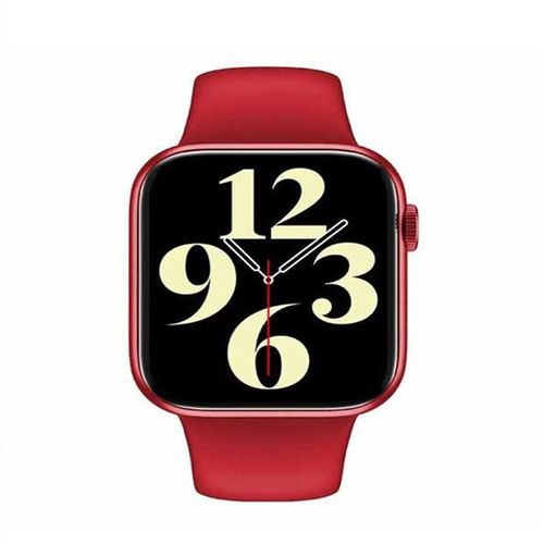 Hw16 Smart Watch With Voice Calling - Red