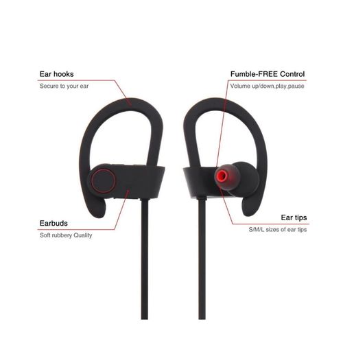 Neck Band Workout Bluetooth Earphones Bass