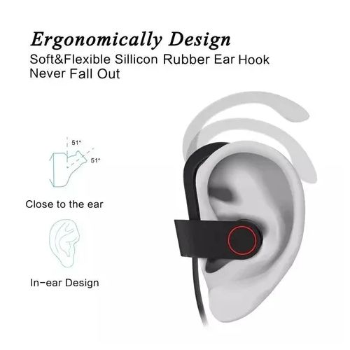 Neck Band Workout Bluetooth Earphones Bass