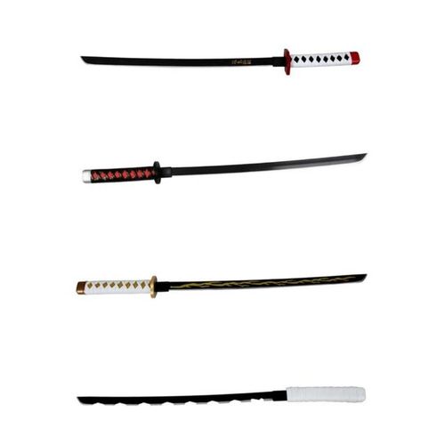40cm Nichirin Demon Slayer Anime Peripheral PVC Katana Tanjirou Inosuke Zenitsu Tomioka Model Cosplay Toys