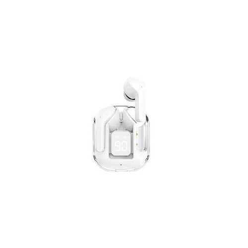Ultrapods TWS Bluetooth with Display, Transparent Design Earbuds - Black