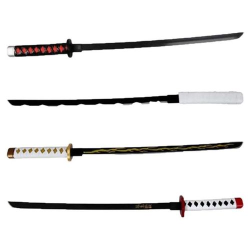 40cm Nichirin Demon Slayer Anime Peripheral PVC Katana Tanjirou Inosuke Zenitsu Tomioka Model Cosplay Toys