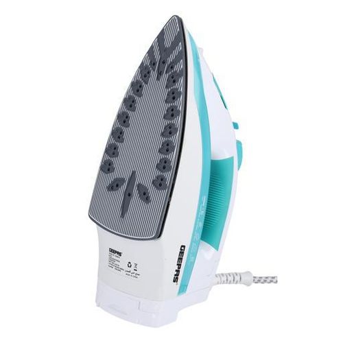 Geepas Cordless/Corded Steam Iron Wet and Dry Steam Iron Box Handy Design with Powerful Burst Steam,Anti-Drip Function-Multi