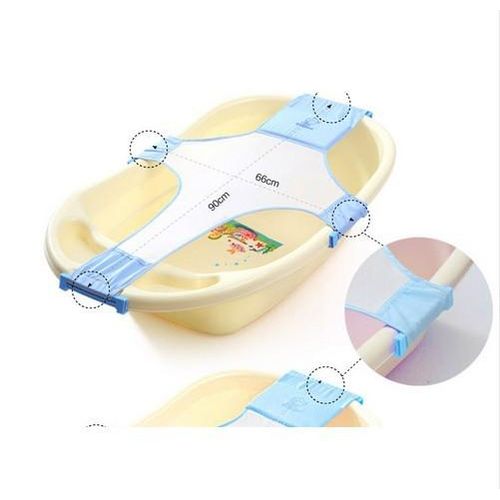 Newborn Baby Bath Tub Seat Adjustable Baby Bathtub Rings Net Children Bathtub Infant Safety Security Support Baby Shower