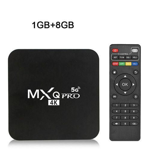 MXQPRO5G 4K Network Player Settop Box Home Remote  Ontrol Box Smart Mediabla K1G8G