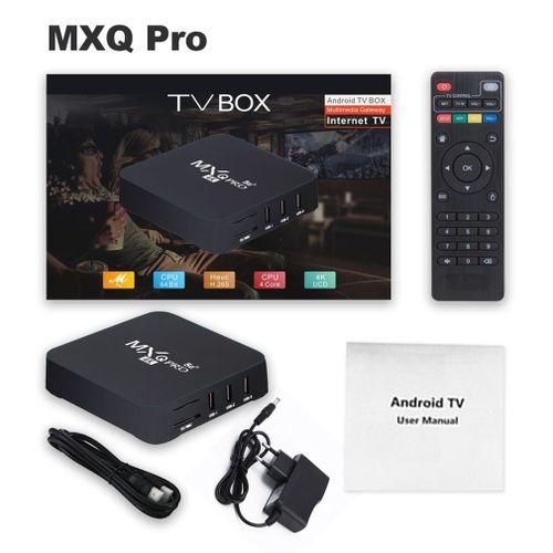 MXQPRO5G 4K Network Player Settop Box Home Remote  Ontrol Box Smart Mediabla K1G8G
