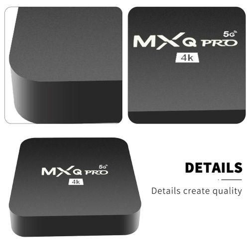 MXQPRO5G 4K Network Player Settop Box Home Remote  Ontrol Box Smart Mediabla K1G8G