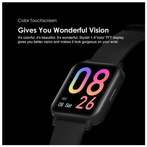 Oraimo OSW-18n Tempo S IP67 Waterproof Smart Watch - Black