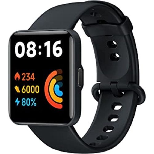 XIAOMI Redmi Watch 2 Lite, 1.55" Colorful Touch Display,5 ATM Water Resistance-Black