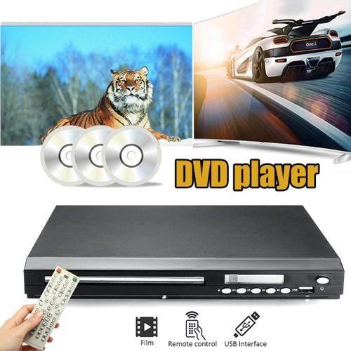 Multifunctional HD DVD Player VCD Mp3 Mp4 USB Film Home  Remote Control
