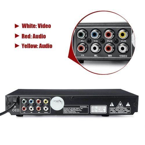Multifunctional HD DVD Player VCD Mp3 Mp4 USB Film Home  Remote Control