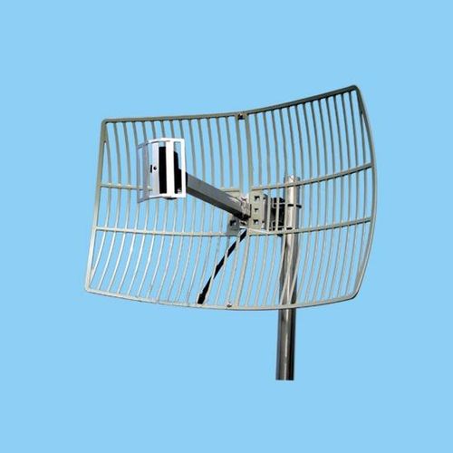 2300 ~ 2700MHz 21dBi Wideband Outdoor Directional Point To Point Grid Parabolic Antenna 40 x 60