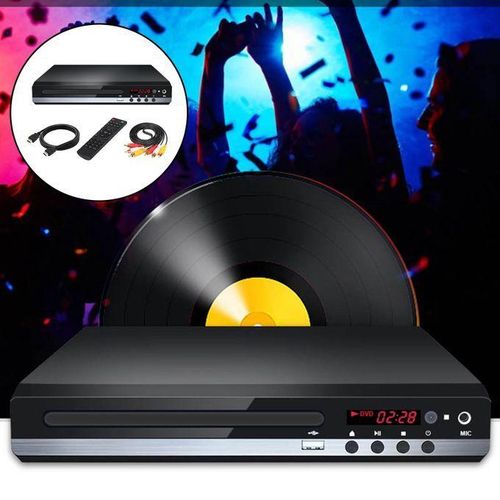 DVD Player Compact Region Free HDMI AV Cable UHD 1