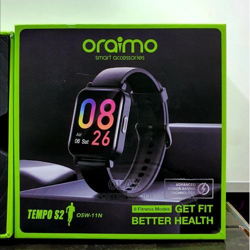 Oraimo Osw 18N Smart Health Watch - Black