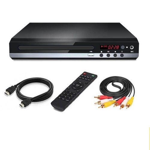 DVD Player Compact Region Free HDMI AV Cable UHD 1