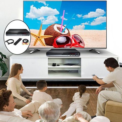 DVD Player Compact Region Free HDMI AV Cable UHD 1