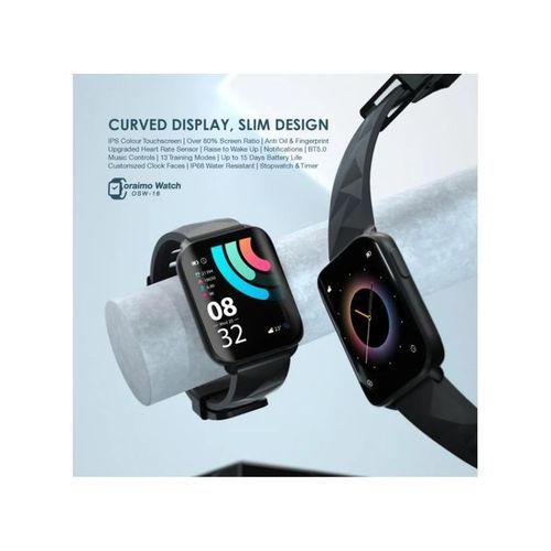 Oraimo IP68 Waterproof Smart Watch - Black