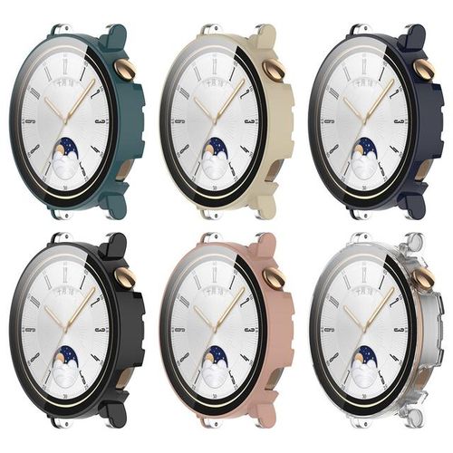 Tempered Glass Pc Case For Huawei Watch Gt 4 46mm 41mm Full Coverage Smartwatch Screen Protector For Huawei Watch Gt4 Bumper