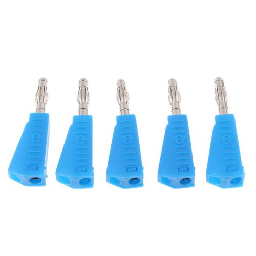 Banana Plug 4mm Audio Speaker Wire Cable Connector  Blue
