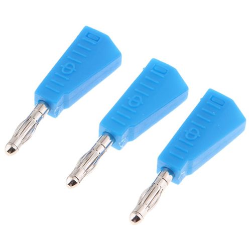 Banana Plug 4mm Audio Speaker Wire Cable Connector  Blue