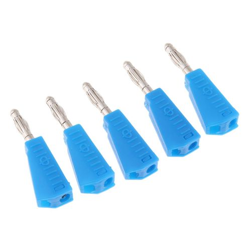 Banana Plug 4mm Audio Speaker Wire Cable Connector  Blue