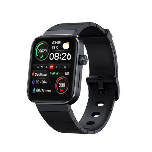 Mibo T1 Calling Amoled Smart Watch Black
